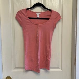 Pink maternity Tee